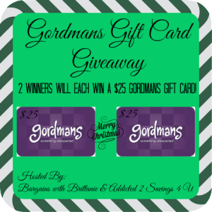 Gordmans Gift Card Giveaway