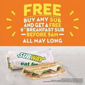 Subway Breakfast