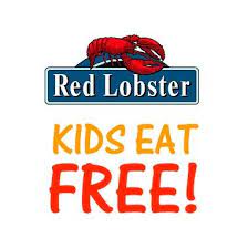 Red Lobster Kids Menu